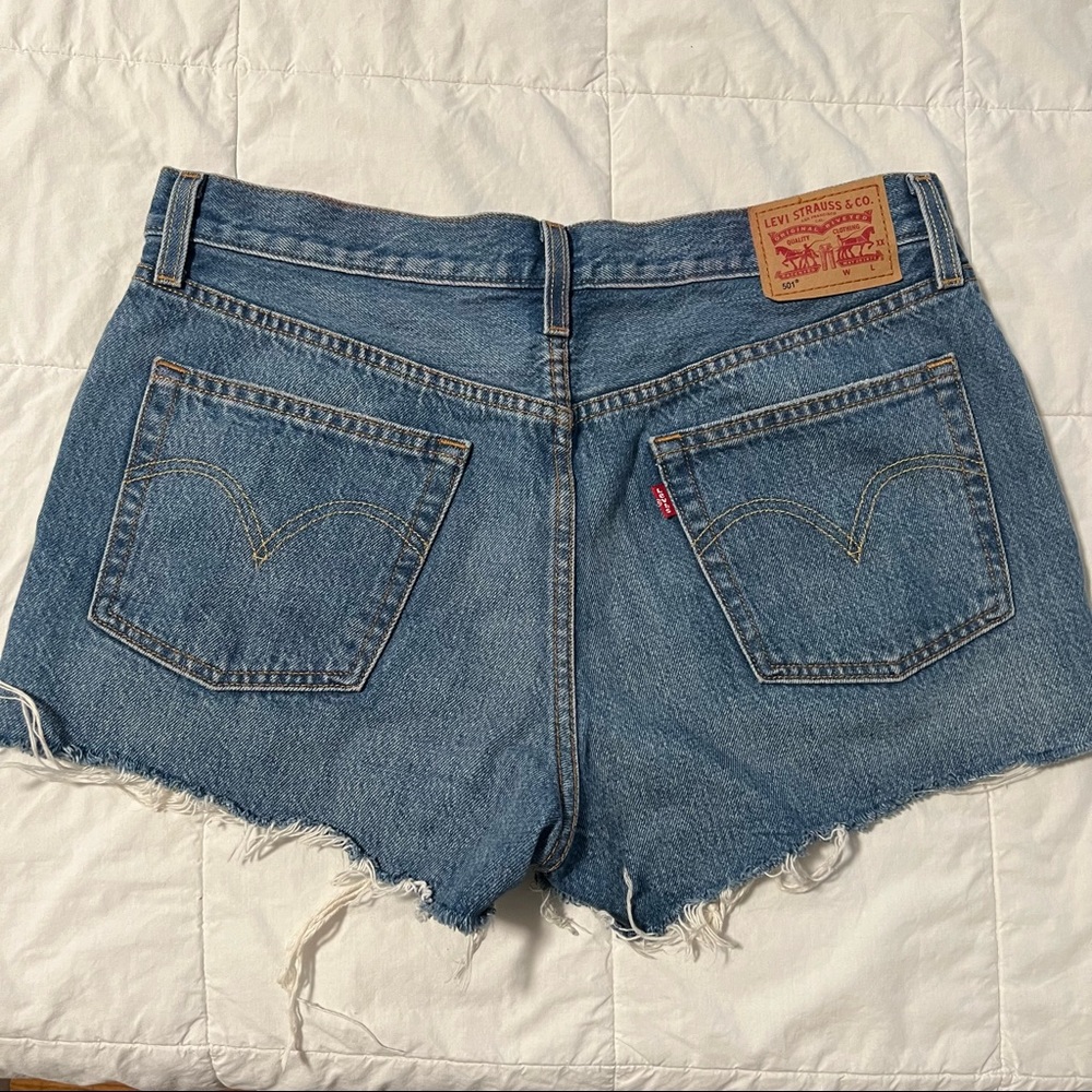 Womens Levi Denim Shorts